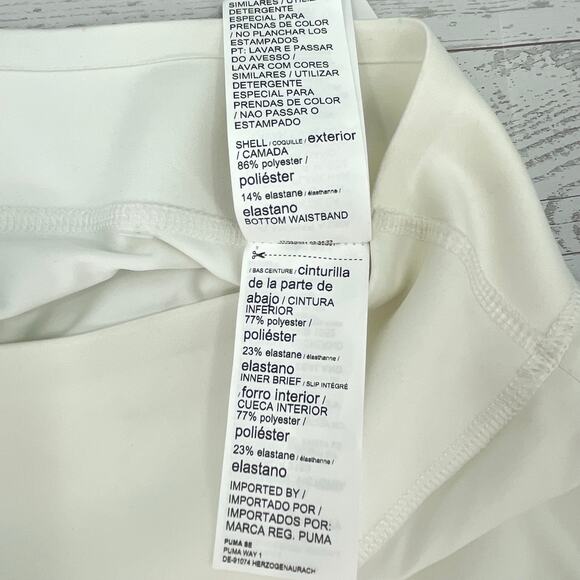 Puma Women's Powershape Solid Woven Skirt Skort, UPF 50+, NWT, Sz. XL Pickleball - Picture 5 of 13